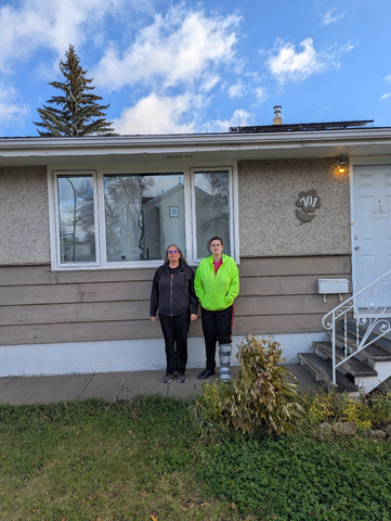 Adrienne's home with retrofits from HEI